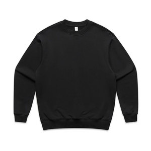 Sweat-shirt décontracté pour homme, col rond, coupe classique, 100% coton, tissu molletonné français, couleur unie, vêtement d'automne - Product Image 3