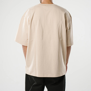 T-shirts pour hommes tendance, décontractés, col rond, manches courtes, tissu respirant, confortables pour tous les jours, entraînement et streetwear. - Product Image 2