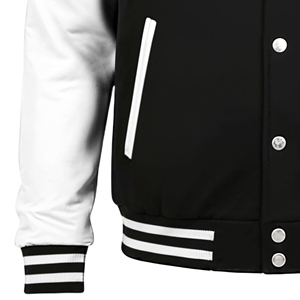 Men <b>Winter</b> Varsity <b>Jackets</b> Triple Breasted Closure Embroidered Stand Breathable Windproof Eco-Friendly High Street Urban - Product Image 6