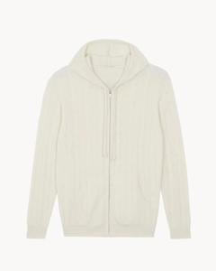 Cardigan à capuche décontracté pour femme de haute qualité, à manches longues, avec poche zippée, respirant, toutes saisons - Product Image 4