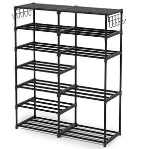 Organizador de Zapatos Apilable de Hierro, Estante Ajustable para Almacenamiento de Calzado, Organizador de Zapatos de Metal, Soporte Moderno para Almacenamiento de Calzado - Product Image 6