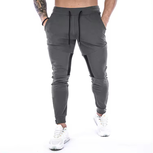 Pantalon de jogging décontracté pour homme, léger, respirant, avec taille élastique, taille mi-haute, en polyester - Product Image 2
