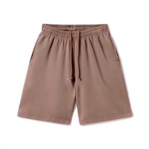 Shorts de jogging vintage unisexes en polyester avec cordon de serrage, séchage rapide, flexibles, pour la gym, le fitness, l'entraînement sportif, shorts personnalisés OEM - Product Image 4