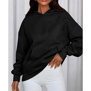 Oferta Especial: Sudaderas con Capucha Extra Grandes para Mujer, de Primera Calidad, Ecológicas, Transpirables, de Algodón/Bambú, con Logotipo Frontal, Venta al Por Mayor - Product Image 2