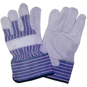 Gants de sécurité en cuir de vachette pleine fleur, résistants, protection des mains industrielle, anti-vibration, antistatiques, certifiés CE - Product Image 4