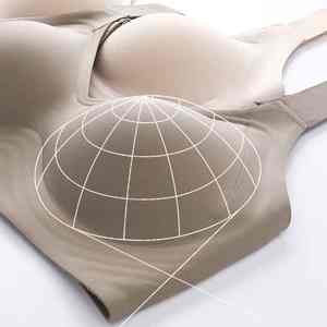 Nuevo sujetador deportivo sin aros para mujer, talla grande, para yoga, ropa interior sin costuras, precio razonable, OEM - Product Image 3
