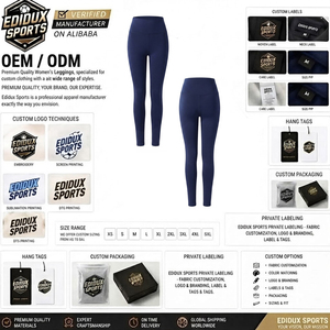 Hot Selling Solid Color 100% Polyester Material Made Women <b>Leggings</b> Low MOQ <b>Legging</b> For Women High Quality Women <b>Legging</b> - Product Image 4