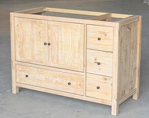 natural 48 inch vanity 1231 for bathroom Product Natural KD Furniture, Non-toxic water base finishing, strong construction - Product Image 5