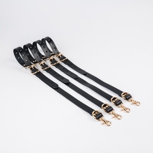 Wholesale Genuine Leather <b>Bed</b> <b>Restraints</b> Straps Set Adjustable Wrist Ankle Cuffs Fetish Accessories RTTS-0113 - Product Image 4