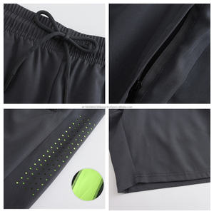 Short de course athlétique d'été en soie de glace pour hommes Short d'entraînement à séchage rapide Short de sport léger pour le basket-ball - Product Image 3