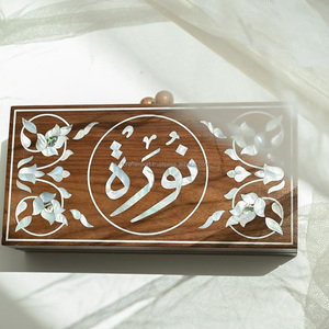 Sac de calligraphie, calligraphie arabe, pochette de calligraphie arabe acrylique, cadeau unique, pochette, sac arabe - Product Image 4