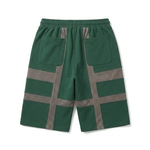 Pantalones Cortos de Baloncesto para Hombre, Color Verde Bosque, con Paneles de Malla, Ajuste Holgado, para Entrenamiento Atlético, con Cordón en la Cintura, Ropa Deportiva Urbana - Product Image 6