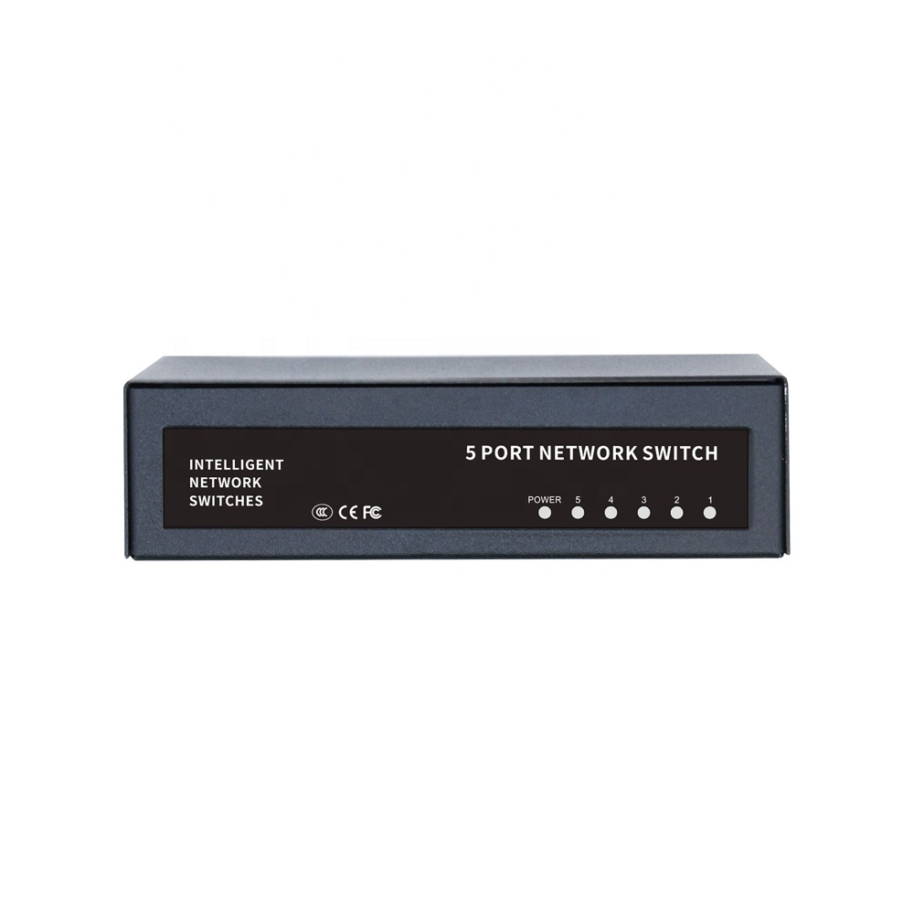 Manufacturers Best Buy Price 5 9 100M Gigabit Port Malta Vlan Support Unmanaged Poe Switch for Hikvision Cctv · image 6