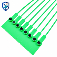 Échantillon gratuit YSD-PS : Étiquette de sécurité en plastique jetable anti-effraction avec logo personnalisé et numéro de série