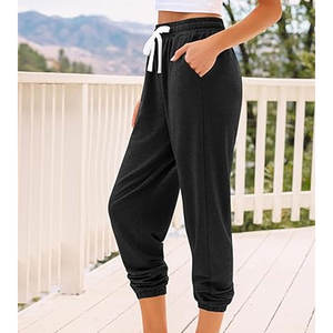 Pantalon de survêtement avec poches, pyjama confortable et pantalon de voyage, joggers adaptés au travail pour les enseignants, tenues d'automne et d'hiver - Product Image 3