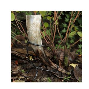 Corne à boire Unique de grande taille avec support en métal, taille personnalisée, meilleure qualité, avec prix bas - Product Image 1