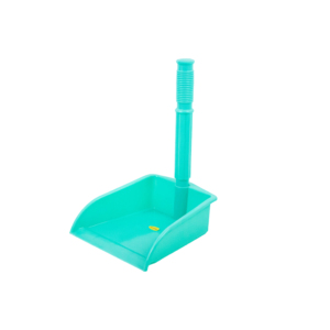 Recogedor redondo con mango de plástico portátil con recogedor de escoba rentable de fácil uso para el hogar, tienda minorista, limpieza de puestos de comida - Product Image 4