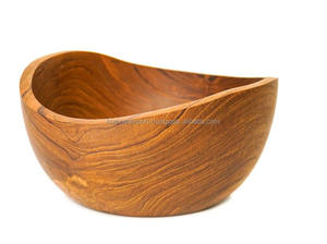 Meilleur prix personnalisé pays Design Style en bois saladier ensemble assiette plateau cuillère négociable quantité minimale de commande les fêtes de qualité supérieure - Product Image 3