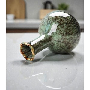 Jarrón Decorativo de Porcelana con Esmalte Agrietado, de 4 a 12 Pulgadas, Creado a Alta Temperatura, Estilo Wabi-Sabi, Ecológico y Resistente a los Arañazos - Product Image 5