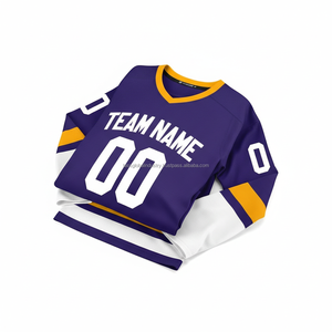 Uniforme de hockey sur glace respirant, sur mesure, OEM, vente en gros - Product Image 6
