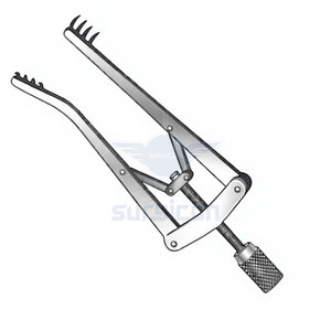 Retractor ALM de 10 cm / 4 Pulgadas, 6 mm, Retractor Quirúrgico Afilado, Instrumento Médico de Acero Inoxidable, Retractor de Gancho de Precisión - Product Image 5