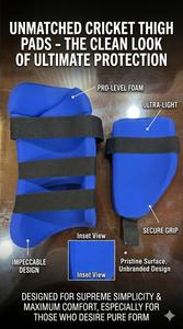 Premium Sports Cricket <b>Thigh</b> Pad Set Featuring Anti Sweat Lining Highly Protective Durable Elastic <b>Support</b> Straps Thai Pads - Product Image 3