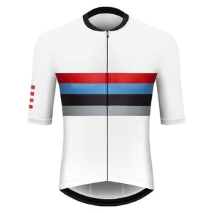 Men Short Sleeve Cycling Jersey Breathable Quick Dry Zip Up Bike <b>Shirt</b> Four Way Stretch Road <b>MTB</b> Wear - Product Image 1