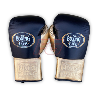 Guantes Personalizados No Boxing No Life de Cuero Genuino para Entrenamiento y Sparring con Cierre de Gancho y Bucle o con Cordones, Ligeros, Duraderos, de Secado Rápido, OEM/ODM - Product Image 2