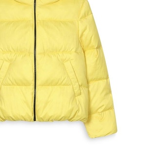 Manteau d'hiver à capuche pour hommes, veste rembourrée en coton avec tissus imprimés de lettres, épaissie à fermeture éclair pour hommes - Product Image 3