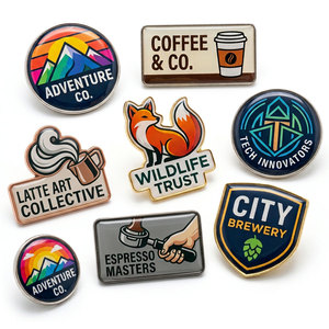Custom <b>Metal</b> Enamel Lapel <b>Pins</b> with Soft or Imitation Hard Enamel OEM Manufacturer for Brands, Events and Promotional Gifts - Product Image 3