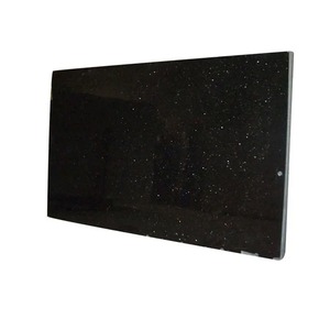 แผ่นหินอ่อนสีดำกาแล็กซี่คุณภาพส่งออก ขัดเงา ตัดตามขนาด ทันสมัย ในราคาที่เข้าถึงได้ # ผู้ส่งออกหินแกรนิตแบล็คกาแล็กซี่จากอินเดีย - Product Image 1