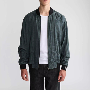 Blouson Bomber Décontracté Homme Coupe Slim Hiver Imperméable Coupe-Vent Respirant Écologique Sport Extérieur Style Baseball - Product Image 1