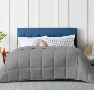 Edredón King Size de Calidad Hotelera para Todas las Estaciones, Suave, de Color Sólido, Acolchado en Cuadrados, Juego de Ropa de Cama Premium para Habitaciones de Huéspedes, Hogar y Hotel, Venta al por Mayor - Product Image 1