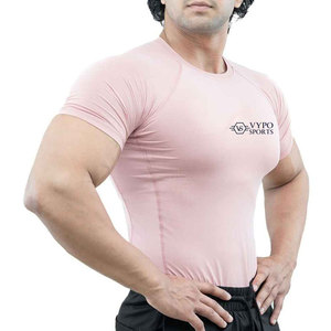 T-shirt décontracté pour homme en coton 100% tricoté de haute qualité, lavé, col rond, tissu doux, confortable, respirant, idéal pour un usage quotidien - Product Image 5