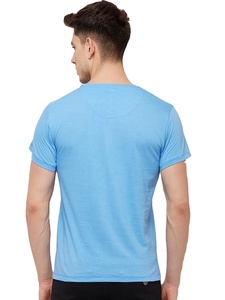 Camiseta de manga corta de alta moda para hombre, estampado personalizado, 100% algodón, prelavado, directo de fábrica desde India - Product Image 5