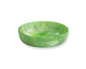 Bol sculpté en résine polie fait main, style Wabi Sabi, résine écologique, idéal pour servir des aliments et offrir en cadeau - Product Image 3