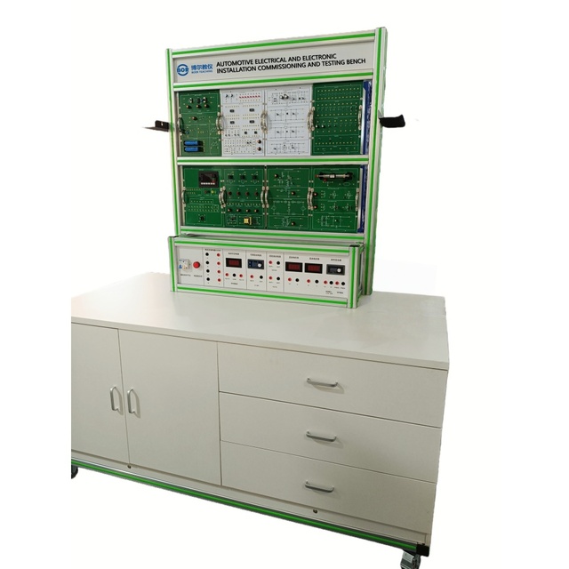Automobile Electrical and Electronic Installation Debugging Testing Platform for Vocational School Vehicle Teaching and Training