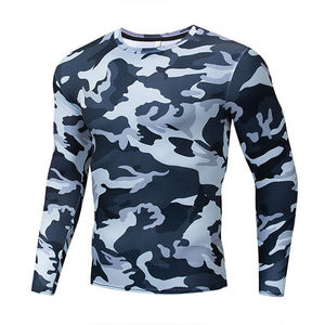 Camisa de Jersey Sólida para Hombre, Talla Grande, Transpirable, para Exteriores, de Algodón y Fibra de Bambú, Manga Larga, Ropa Premium - Product Image 1