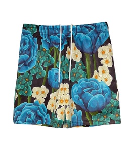 กางเกงขาสั้นสำหรับผู้ชายและผู้หญิงผ้าพิมพ์ลายตาข่ายแห้งเร็ว - Product Image 1