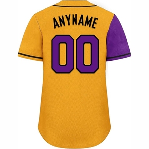 Maillot de baseball sublimé de qualité supérieure avec technologie de séchage rapide pour les joueurs de baseball jeunes et adultes - Product Image 3