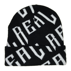 Chapeau d'hiver en jacquard de haute qualité OEM, logo personnalisé, bonnet imprimé sur toute la surface, toque unisexe - Product Image 6
