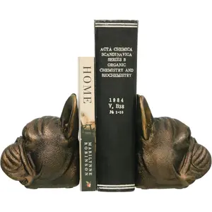 Soporte para Libros Decorativo de Aluminio Chapado en Oro Hecho a Mano, Estilo Moderno y Antiguo, de Lujo, para Estudio/Oficina, Organizador de Escritorio - Product Image 3