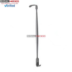 Rétracteur Miller Sharp 6 3/8 pouces à double extrémité, instrument chirurgical dermatologique en acier inoxydable, outil de rétraction cutanée de précision - Product Image 6