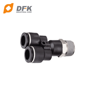 Conexiones Neumáticas en Forma de Y DFK EPX10 Macho, Presión de 0~1.1Mpa, Temperatura de Funcionamiento de -10~60C, 0.0401kg - Product Image 4