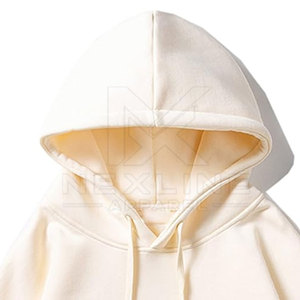 Sweats à capuche oversize pour hommes, coupe ample, épaules tombantes, vêtements de mode urbaine, sweats à capuche oversize en coton pour hommes - Product Image 3