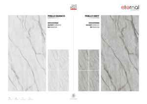 Carreaux de porcelaine de surface avancée 60x120cm 600x1200mm 24x48 finition brillante premium grand format pour intérieurs contemporains - Product Image 5