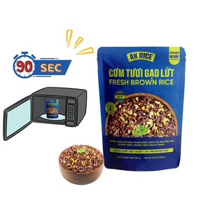 ข้าวกล้องพรีเมียมเวียดนาม อาหารสำเร็จรูปเพื่อสุขภาพ พร้อมรับประทาน รวดเร็ว สะดวก ผลิตจากโรงงานโดยตรง รับผลิตแบบ OEM ฉลากสะอาด อาหารเอเชีย AK RICE - Product Image 4
