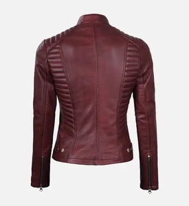Chaquetas de Cuero para Mujer de Moda Premium, Venta al por Mayor Directa de Fábrica OEM ODM - Product Image 3