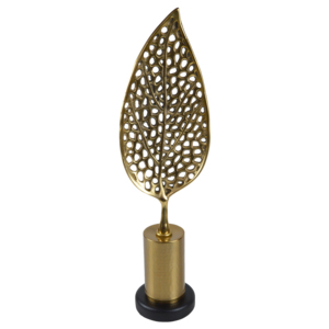 Décoration de bureau classique en métal, centre de table décoratif pour la maison et le bureau, forme de lune, doré brillant, accessoires de table personnalisables - Product Image 6