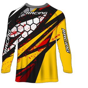 Servicio OEM, Traje de Motocross Cómodo, Jersey de Sublimación para Piloto de Motocross, Jersey de Manga Larga para Carreras de Alta Velocidad - Product Image 6